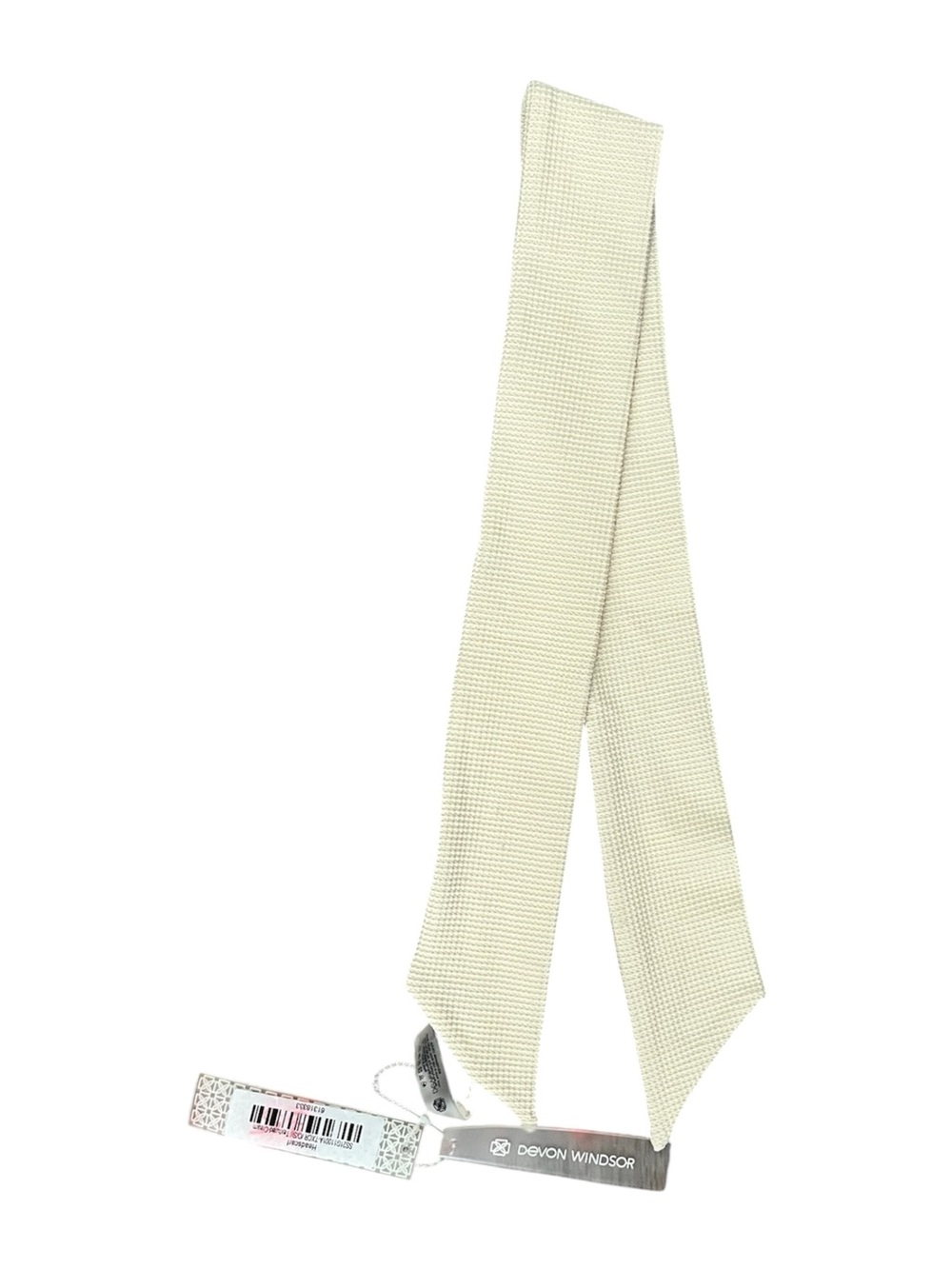 Devon Windsor Headscarf Textured Cream Ivory Spa Pool Beach Cute Resortwear NWT